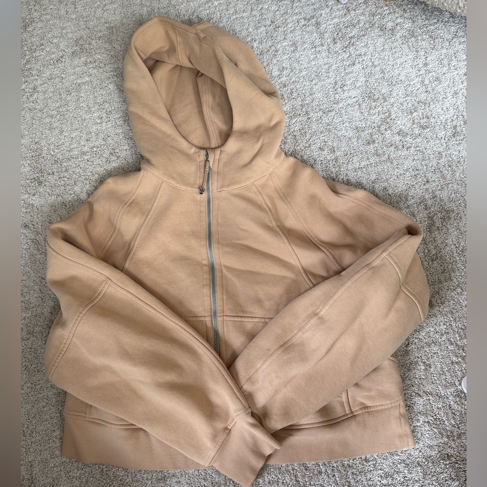 lululemon athletica Tan Hoodie